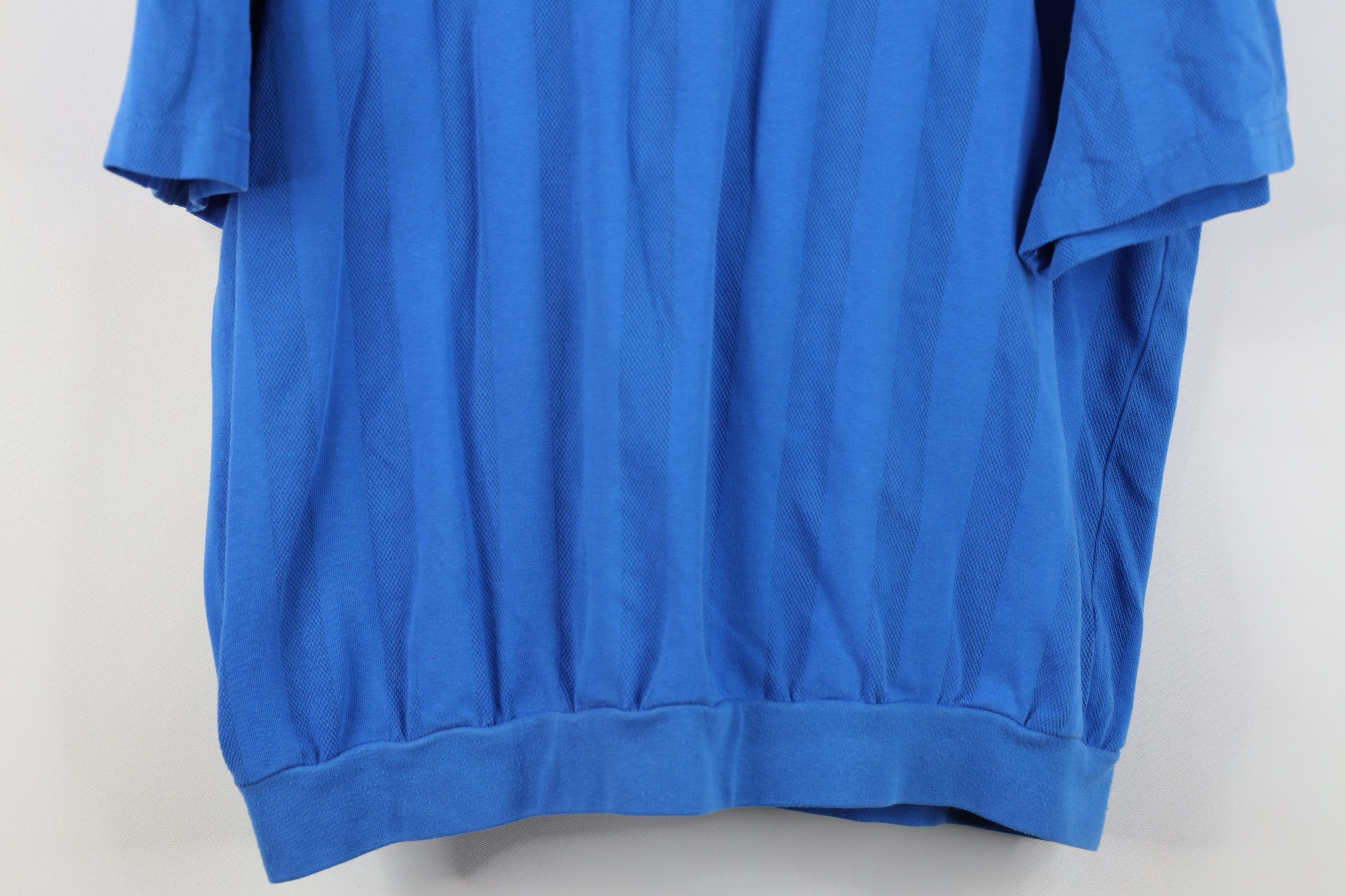 Vintage Vintage 90s Streetwear Vented Striped Pullover Polo Shirt Size US L / EU 52-54 / 3 - 13 Thumbnail