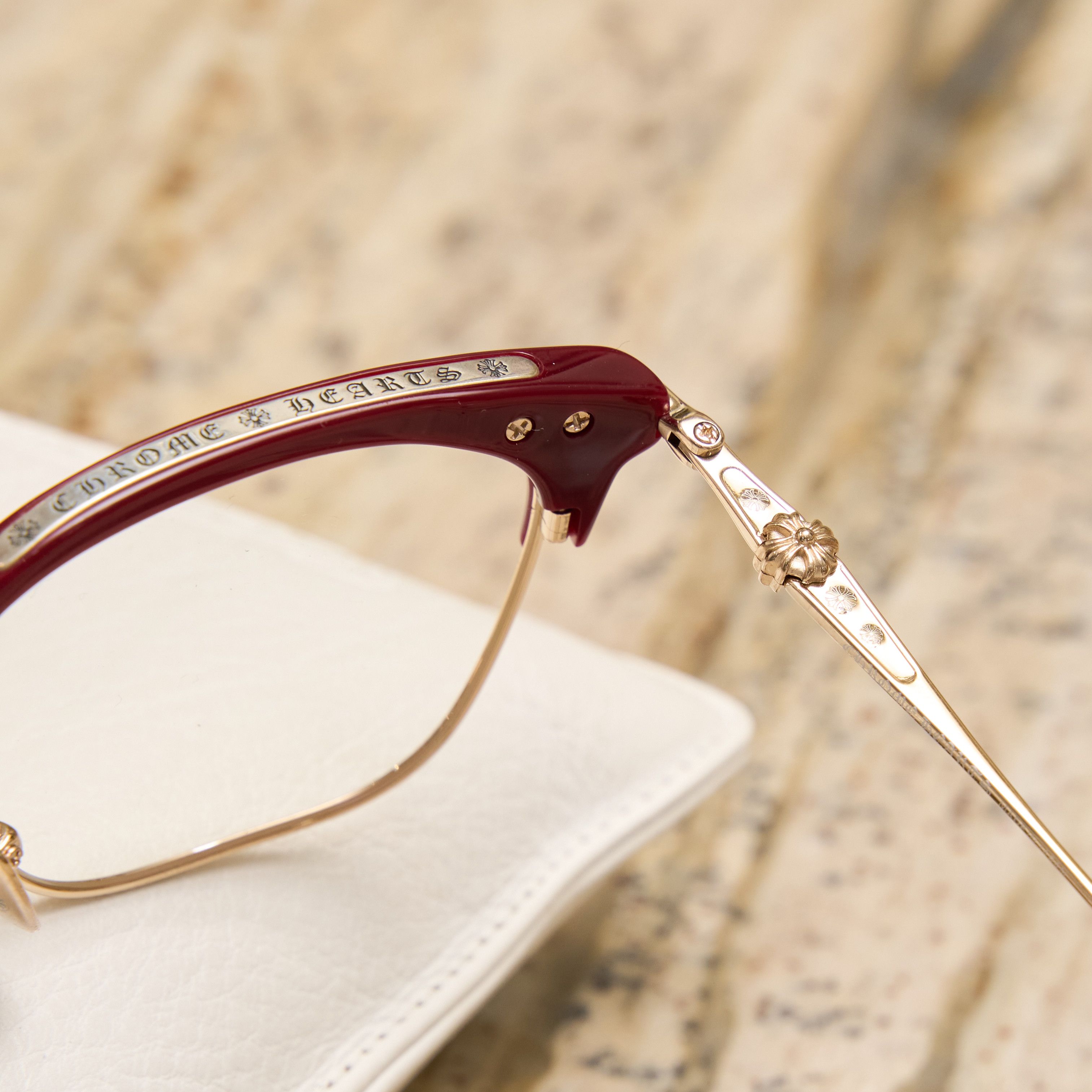 Chrome Hearts CHROME HEARTS SLUNTRADICTION (54) Bordello/Gold Plated Size ONE SIZE - 4 Thumbnail