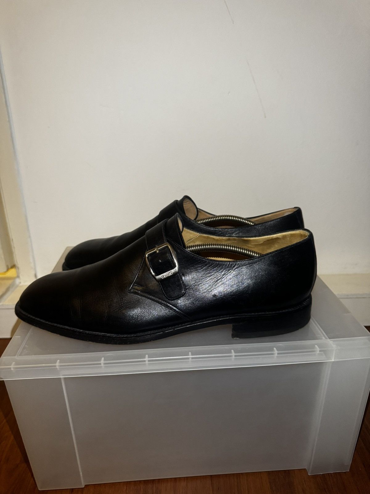 Yanko Design Yanko design leather monk strap shoes Size US 12 / EU 45 - 4 Thumbnail