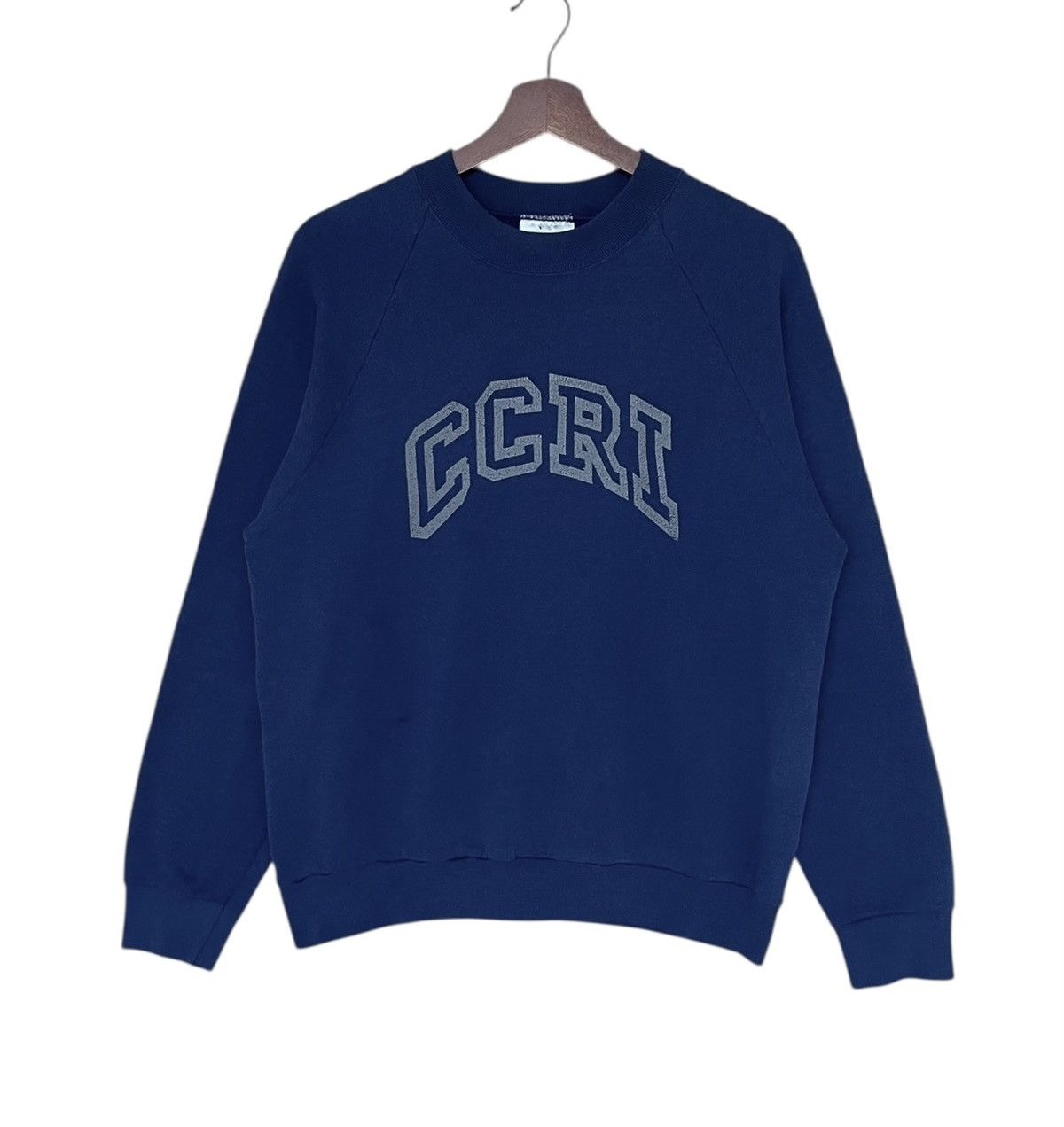 Vintage Vintage CCRI Made In Usa Sweatshirt 1990s Size US M / EU 48-50 / 2 - 1 Thumbnail