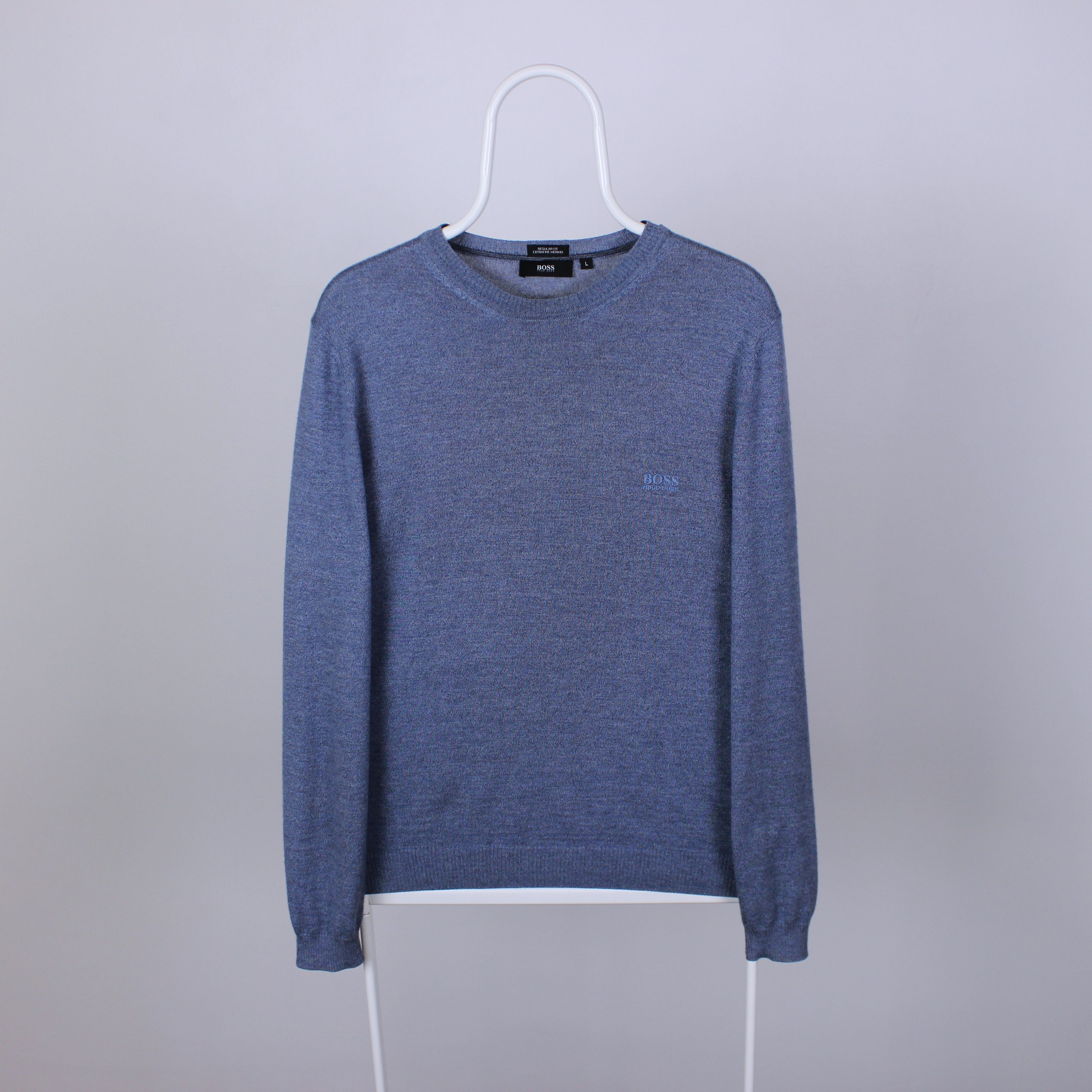 Hugo Boss Hugo Boss merino wool sweater regular fit M L 10157925 Size US L / EU 52-54 / 3 - 2 Thumbnail