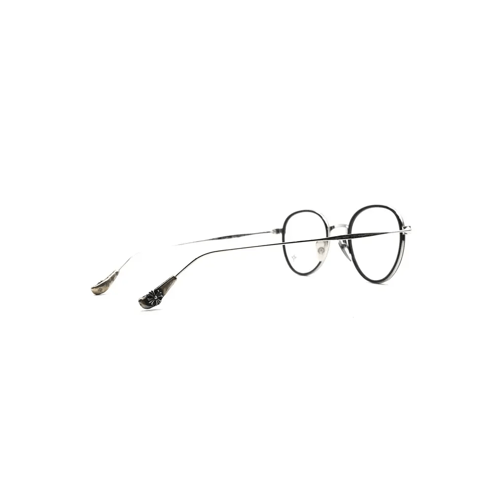 Chrome Hearts Chrome Hearts BONE PRONE IV BK/SS Glasses Frame Size ONE SIZE - 4 Thumbnail
