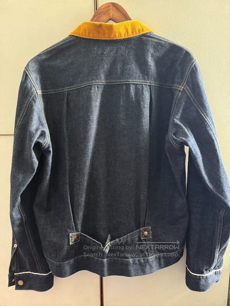Other Neighborhood Corduroy Collar Denim Jacket Size US L / EU 52-54 / 3 - 2 Thumbnail