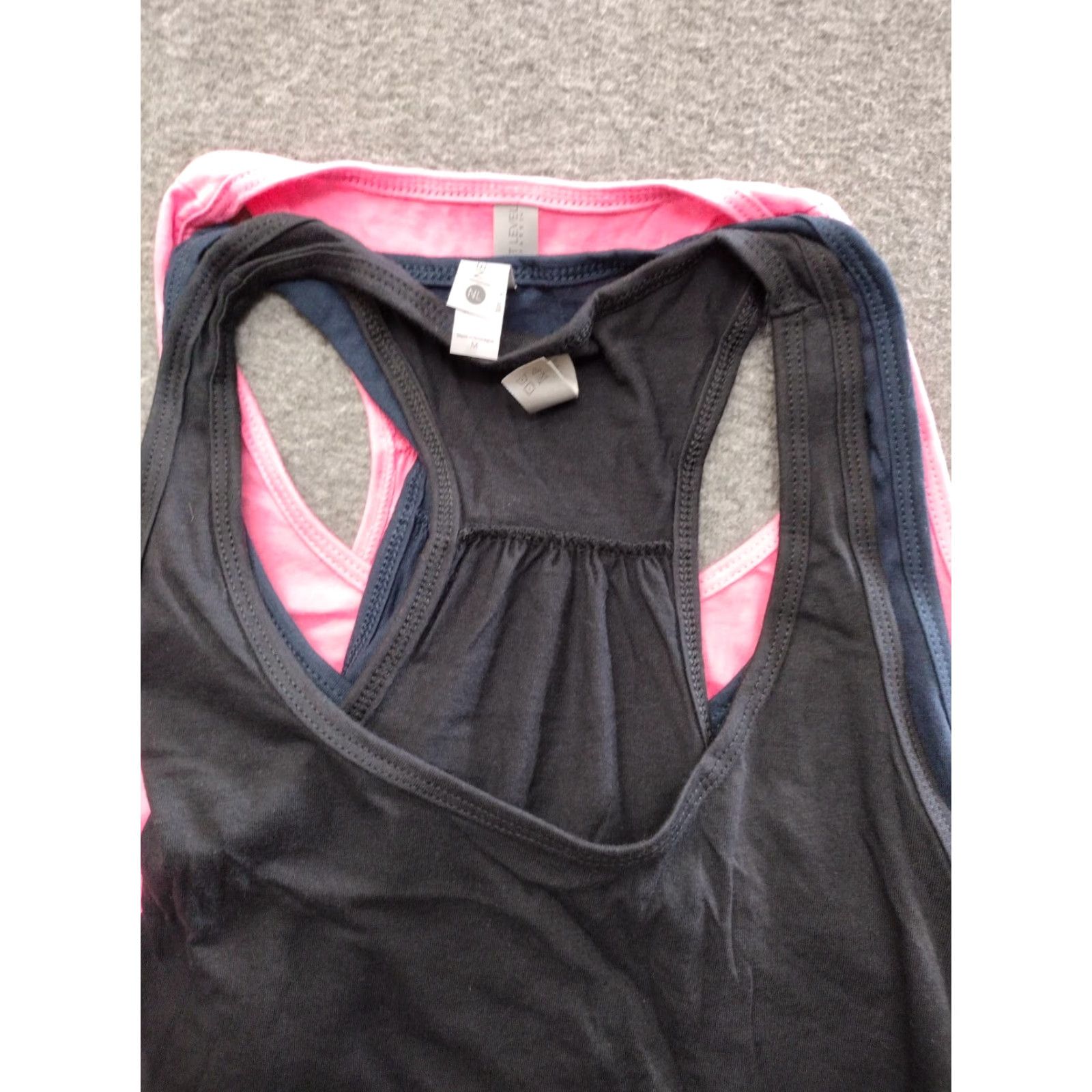 Next Level Next Level Women's Tank Top Multicolor 3-Pack Racerback Sleeveless Casual Size M Size M / US 6-8 / IT 42-44 - 3 Thumbnail
