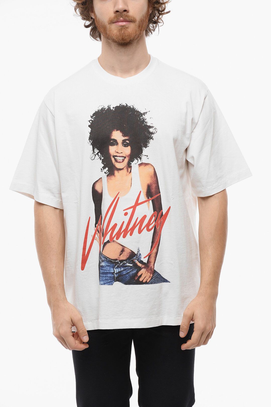 image of 1989 Studio Og1Mm1223 Crewneck T Shirt In White, Men's (Size Medium)