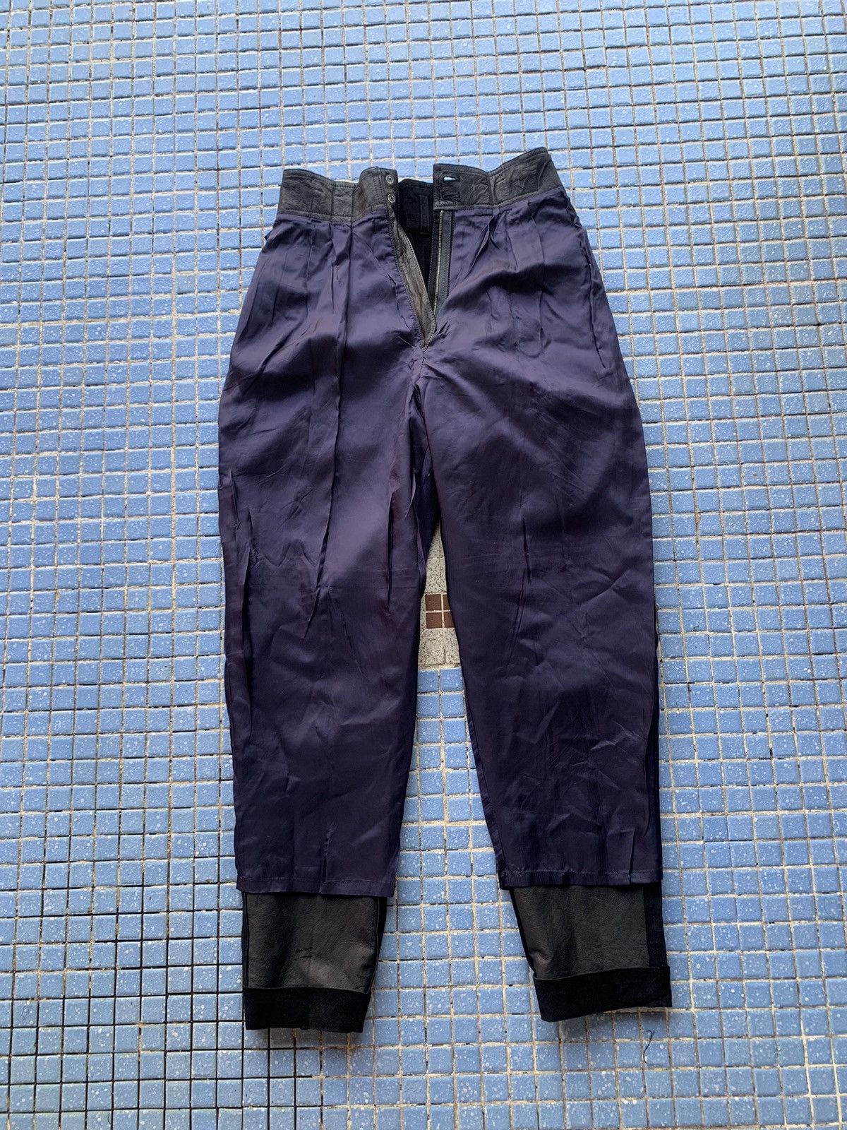 Genuine Leather × Leather Cizenne leather pants Size 26" / US 2 / IT 38 - 10 Thumbnail
