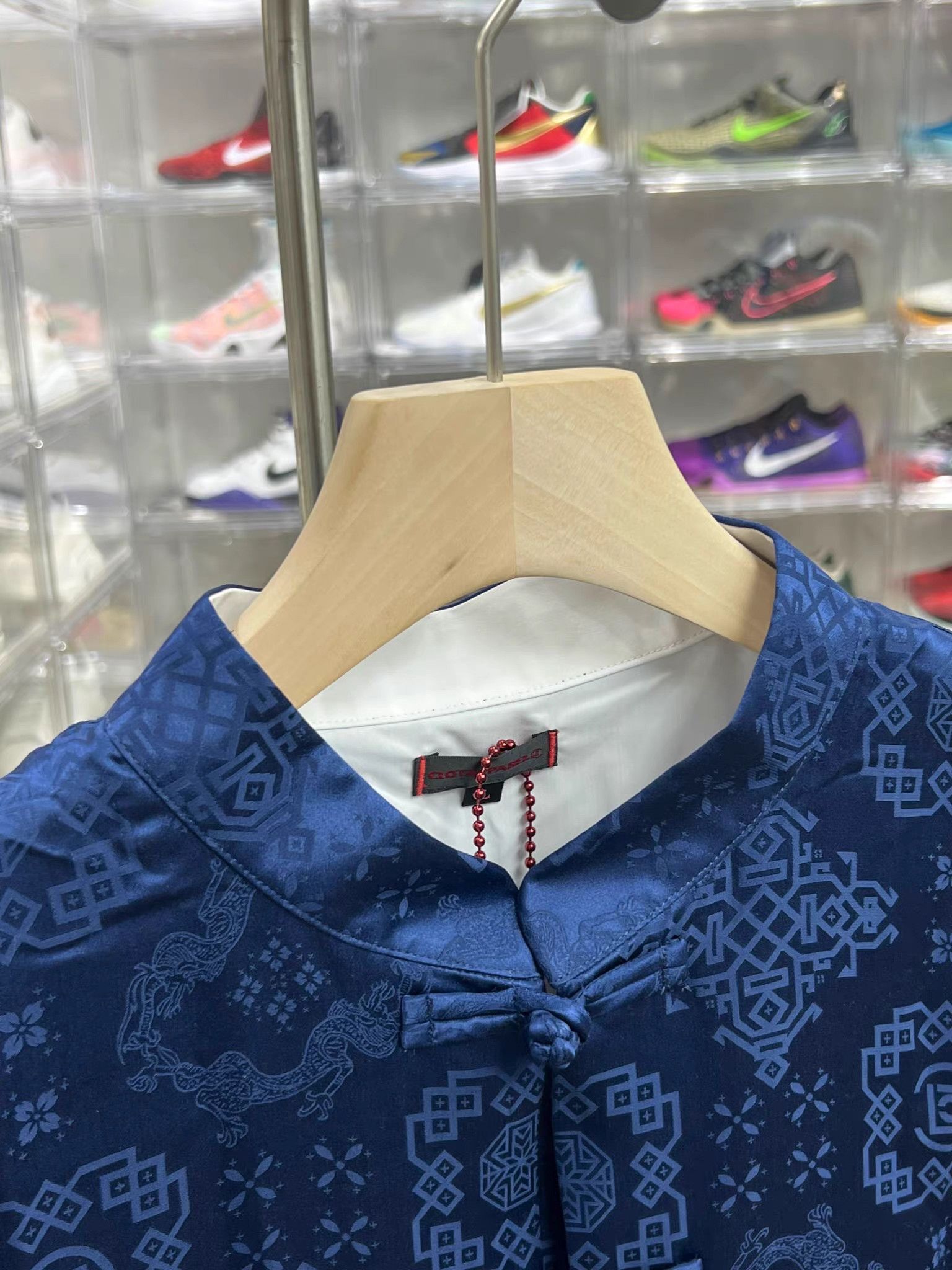 CLOT CLOT Printed Stand Collar Shirt K15 Size US L / EU 52-54 / 3 - 2 Thumbnail