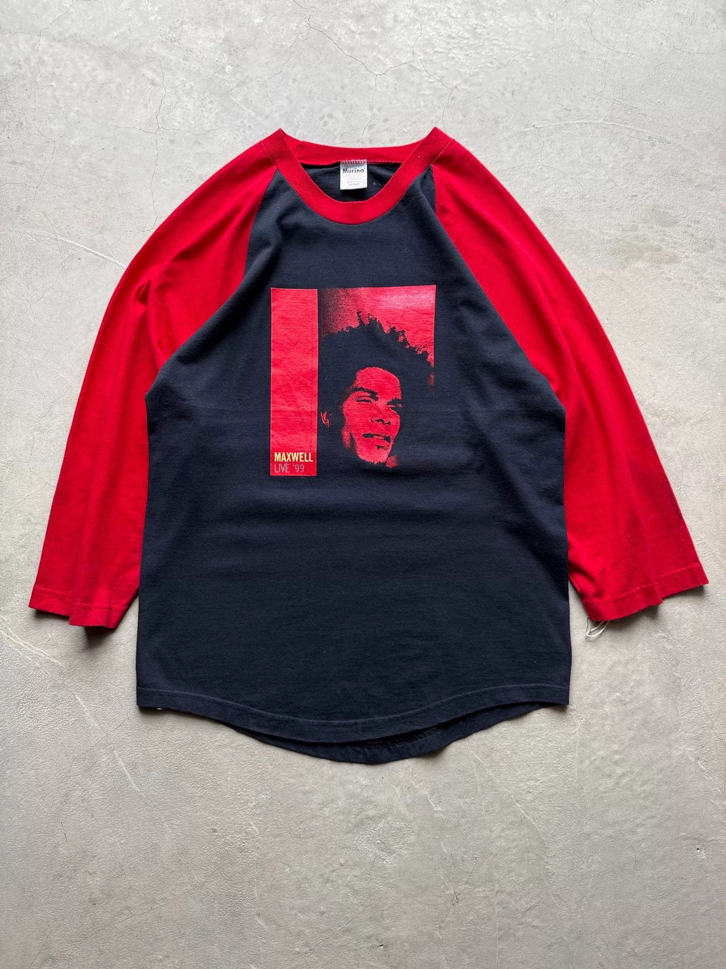 Vintage Vintage 90s Maxwell 1999 Tour Tee Size US L / EU 52-54 / 3 - 1 Thumbnail