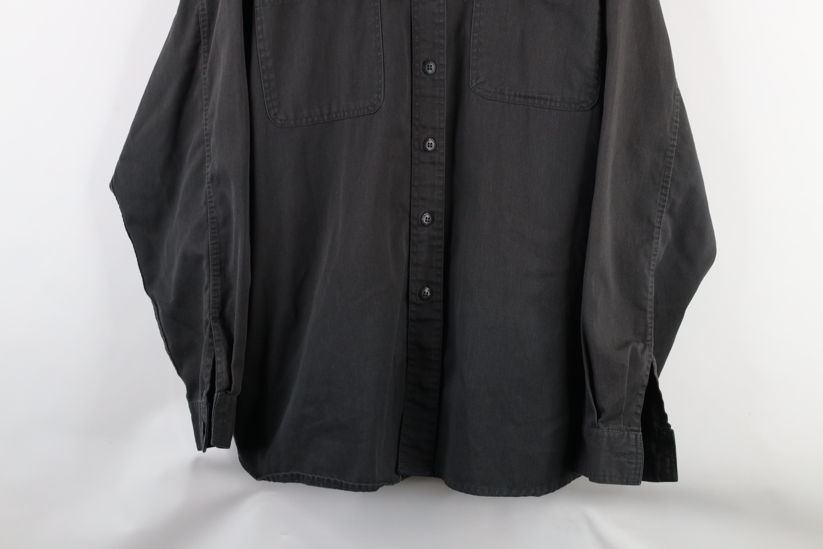 Vintage Vintage Jesse James Workwear Heavyweight Button Shirt Black Size US XXL / EU 58 / 5 - 3 Thumbnail