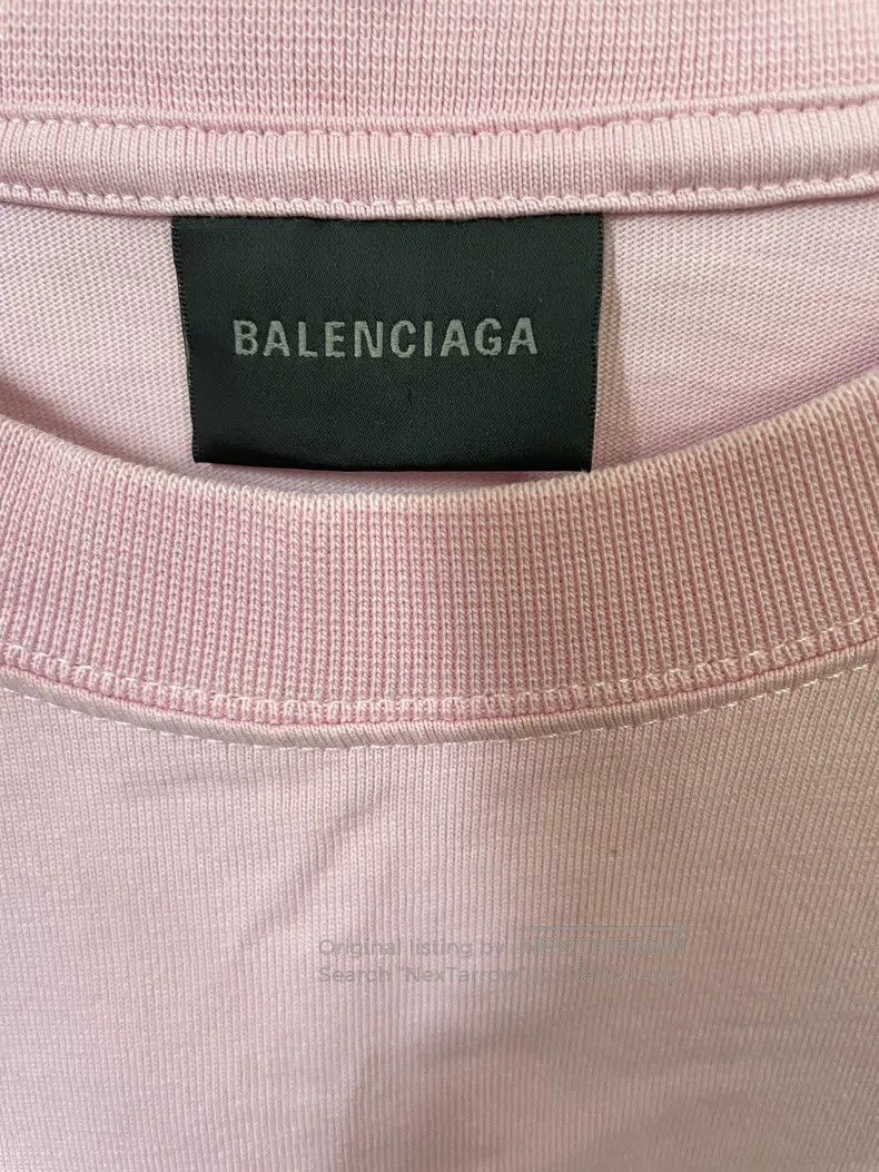 Balenciaga Balenciaga Pink Short Sleeve T-Shirt for Women Size US XS / EU 42 / 0 - 2 Thumbnail