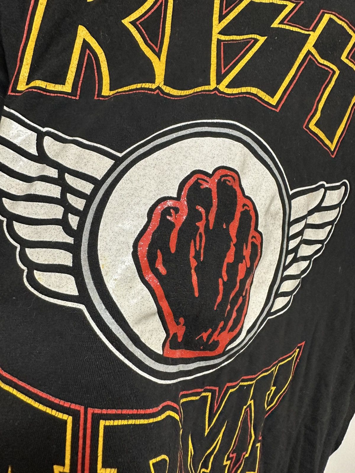 KISS × Vintage Vintage KISS 1996 DESTROYER Single Stitch t shirt Size US L / EU 52-54 / 3 - 2 Thumbnail