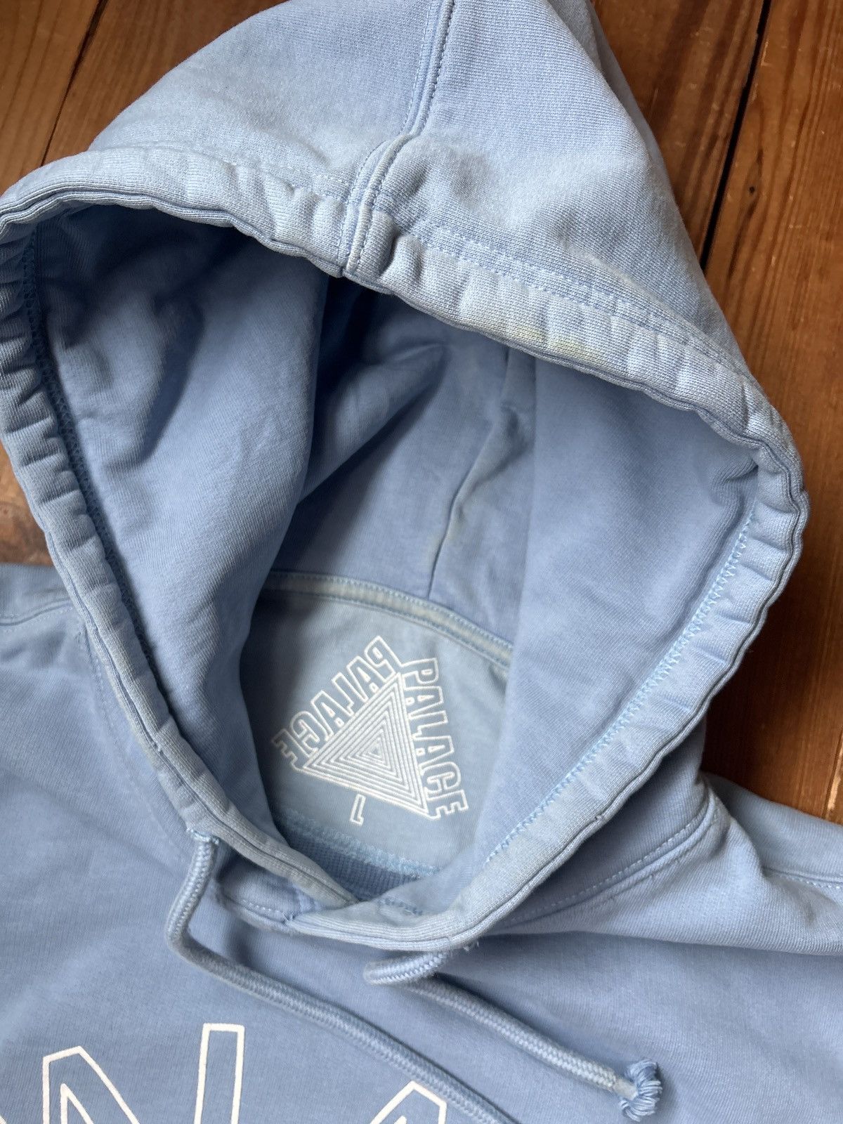 Palace Palace Means Couture Light Blue Hoodie 2017 Size US L / EU 52-54 / 3 - 2 Thumbnail