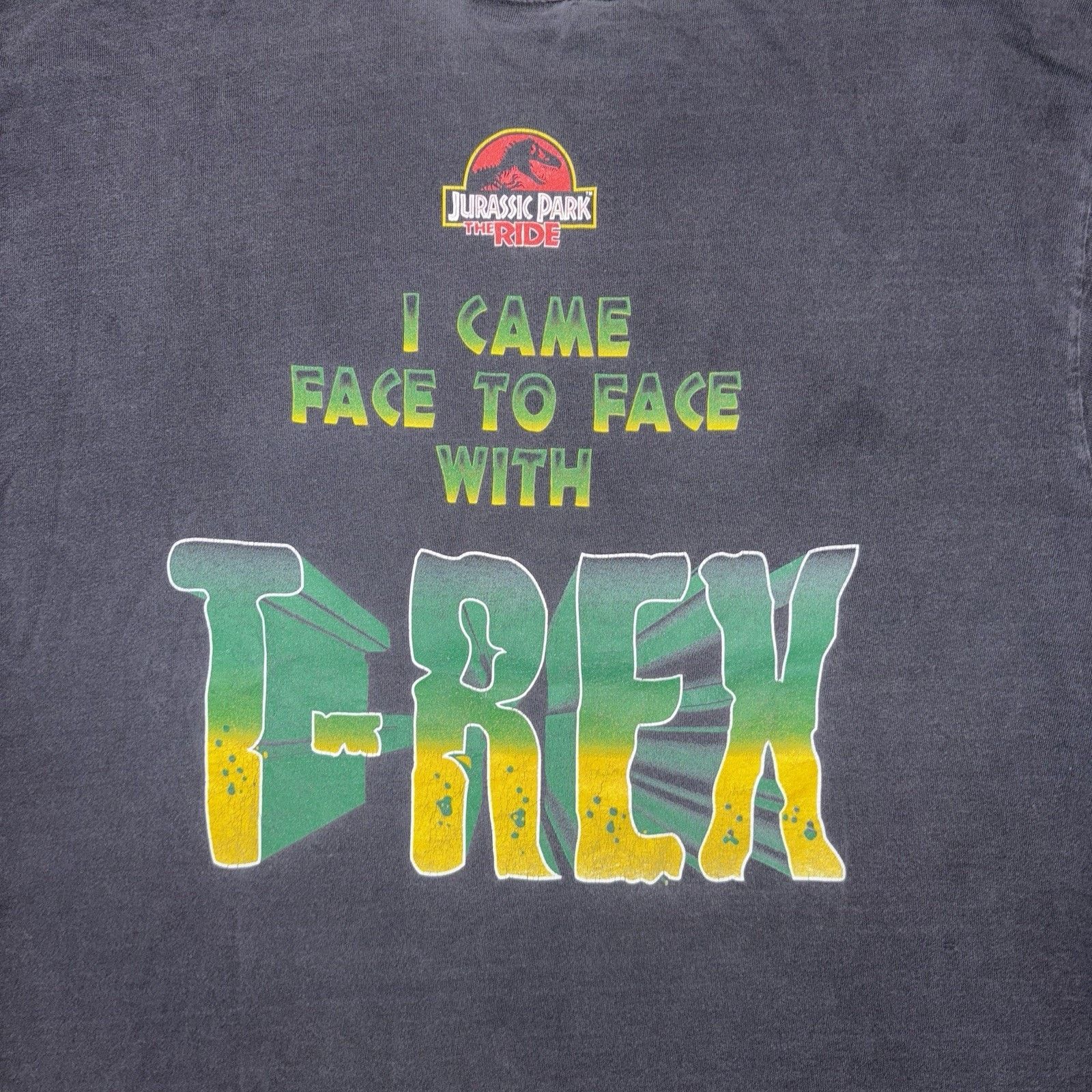 Universal Studios × Vintage Vintage Jurassic Park the Ride Universal Studios I Came Face Size US XL / EU 56 / 4 - 6 Thumbnail