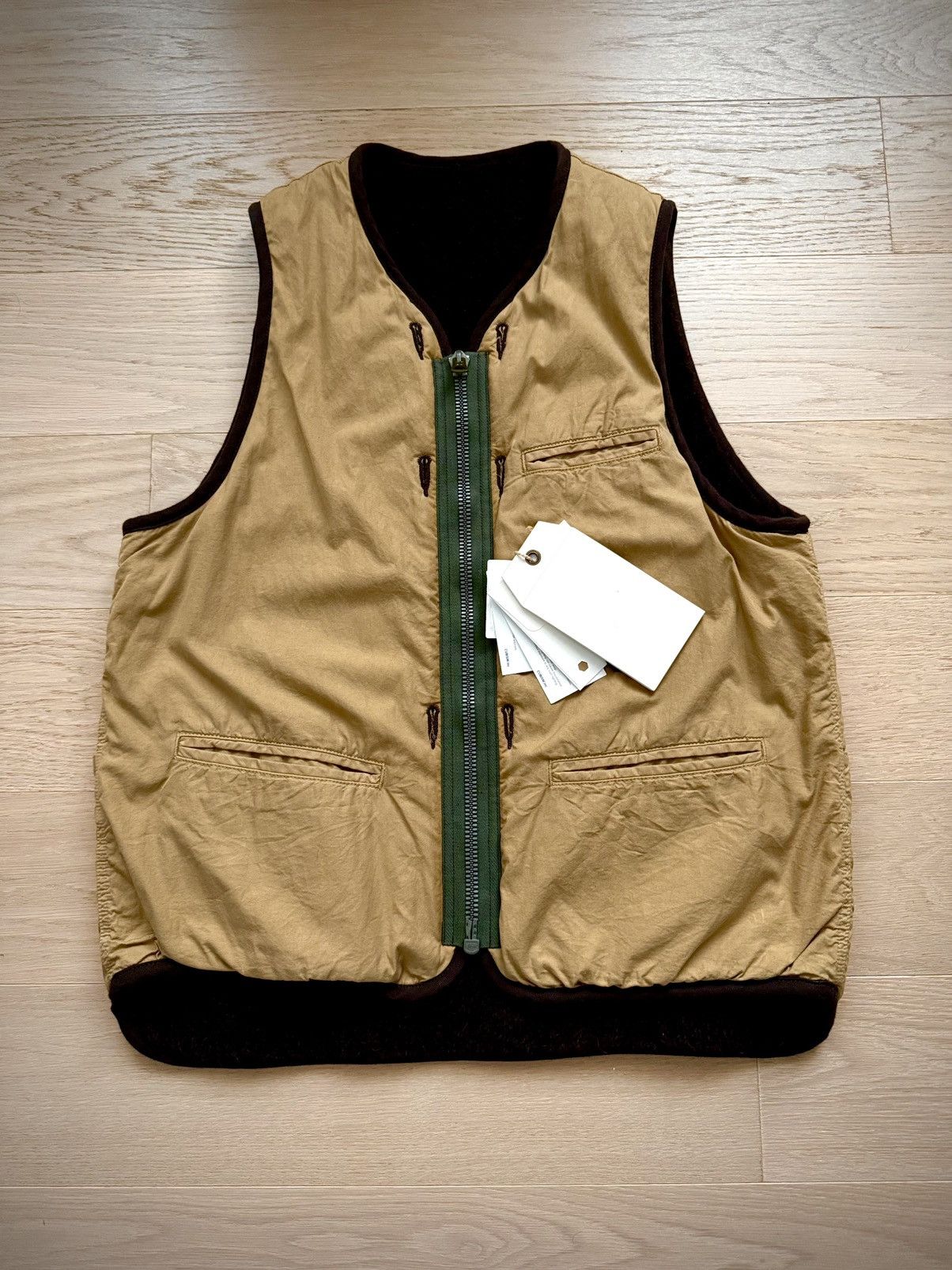 Visvim VISVIM 19SS Iris Liner Vest 2 Black | Grailed