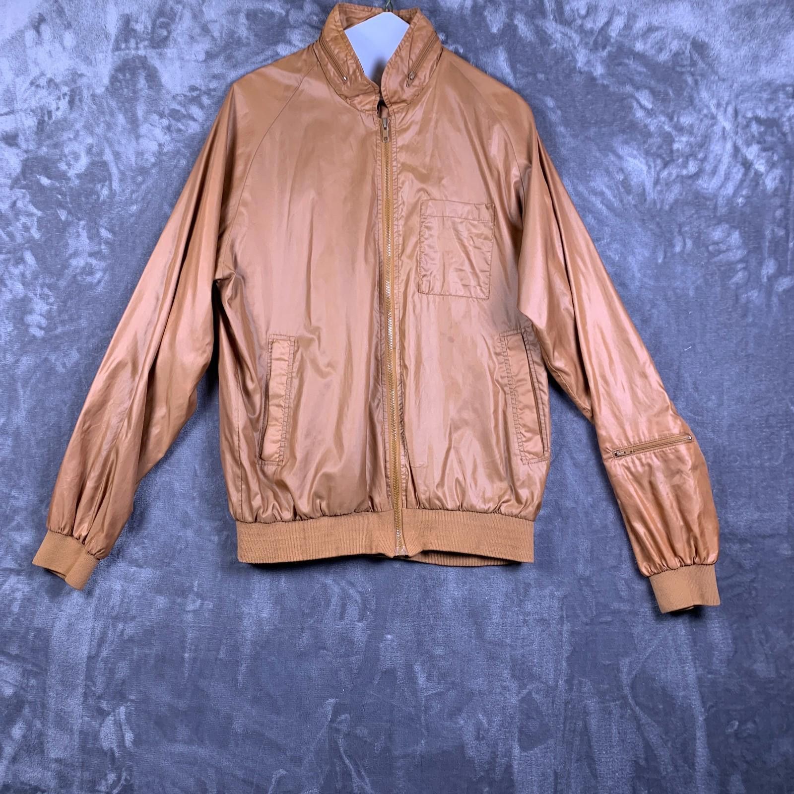 Designer Vintage Mens Duckster M Windbreaker Brown (296) Size US M / EU 48-50 / 2 - 1 Thumbnail