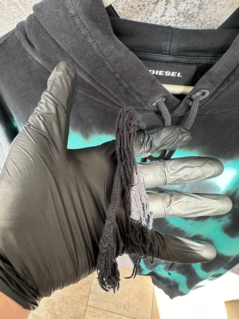 Diesel Diesel Tie-Dyed Reflective Hoodie Sweatshirt Relaxed Fit Size US M / EU 48-50 / 2 - 10 Thumbnail