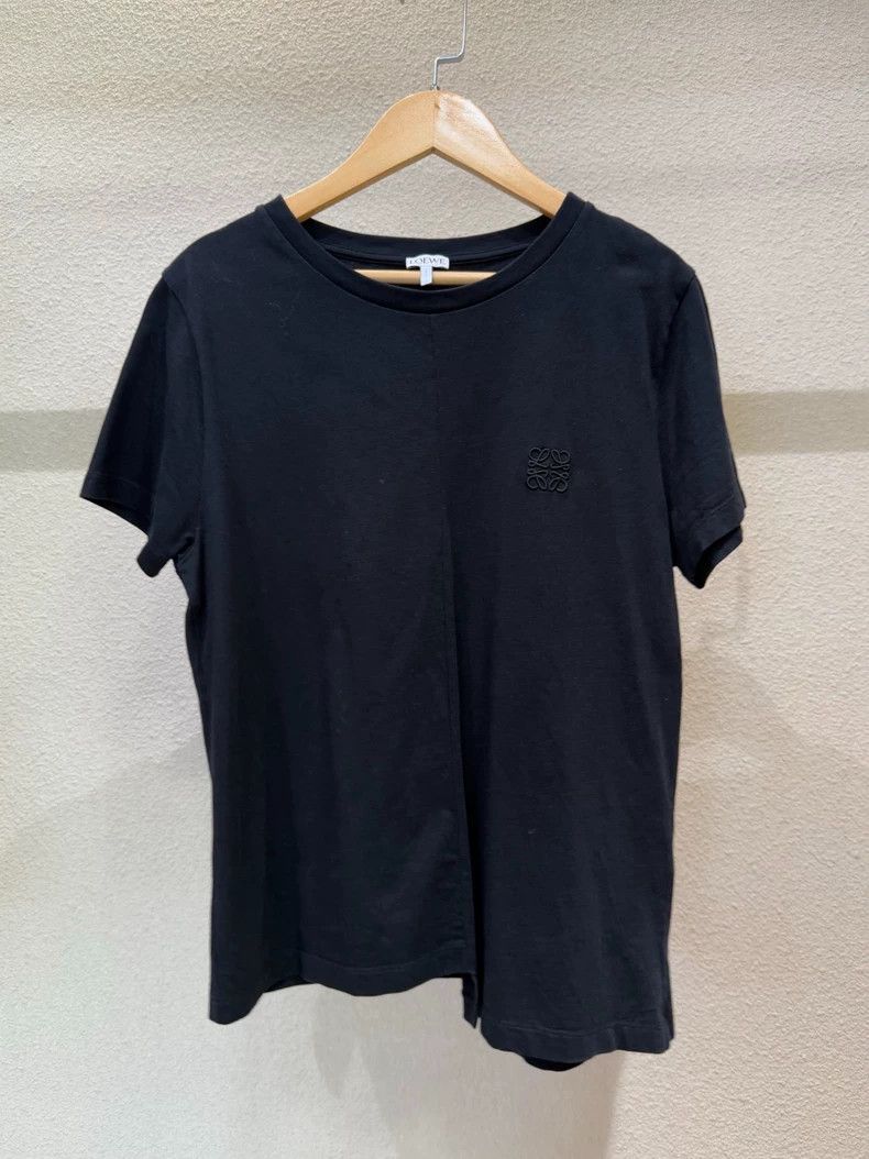 Loewe LOEWE Classic Logo embroidered irregular short sleeve T-sh Size S / US 4 / IT 40 - 1 Thumbnail