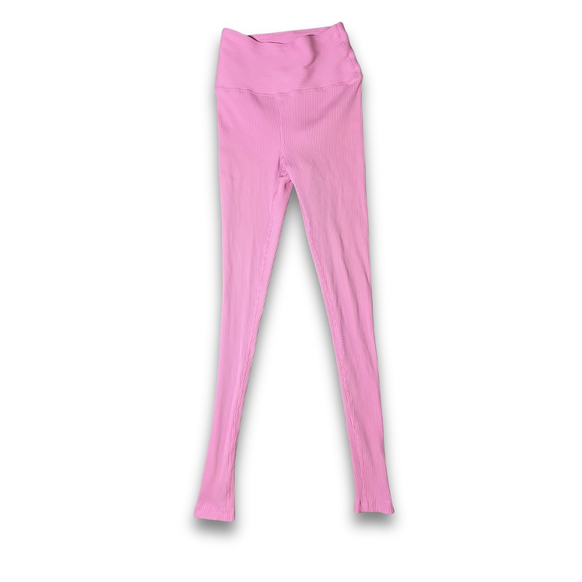 Other Year Of Ours High-Rise Ribbed Leggings XS Pink Nylon/Spandex Size 25" / US 0 / IT 36 - 2 Thumbnail