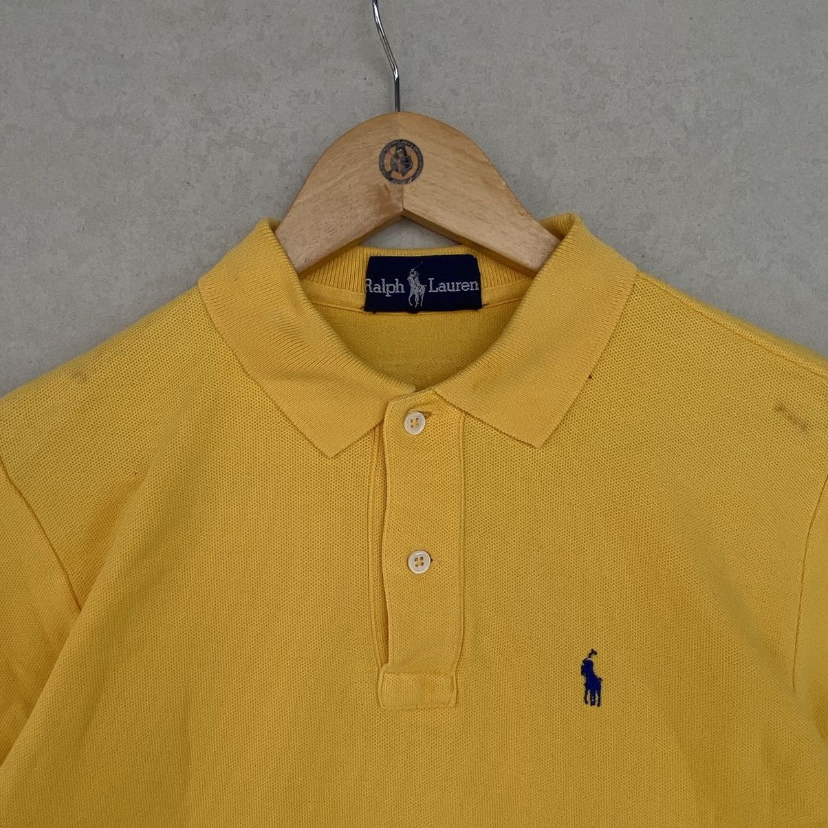 Other Vintage Polo By Ralph Lauren Football Shirt Yellow Size S Size US S / EU 44-46 / 1 - 4 Thumbnail