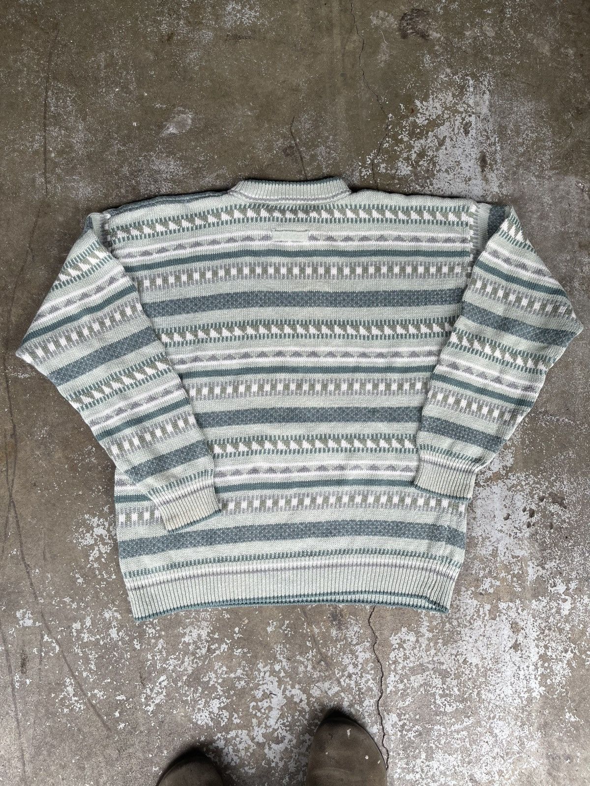 Vintage Vintage 90s Sweater Cotton Knit Size US L / EU 52-54 / 3 - 5 Thumbnail