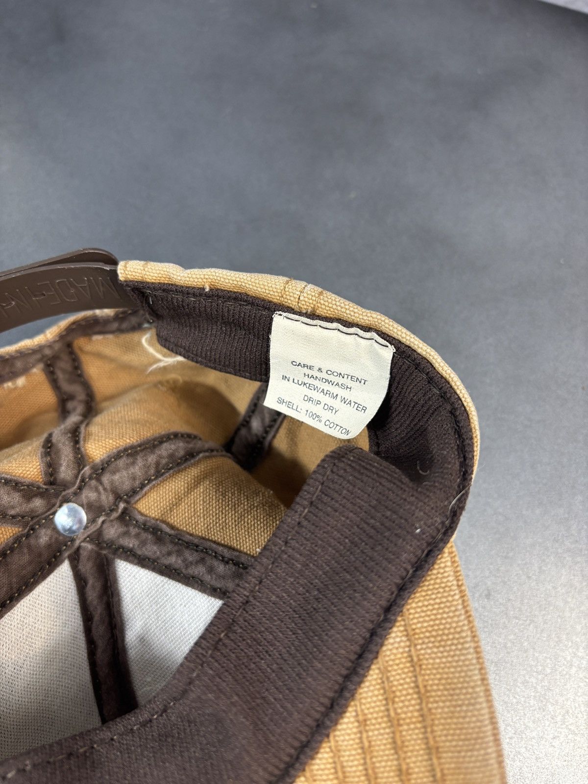 Carhartt × Vintage Vintage Carhartt Hat Duck Canvas Snapback Made in USA Cap 90 Size ONE SIZE - 5 Thumbnail