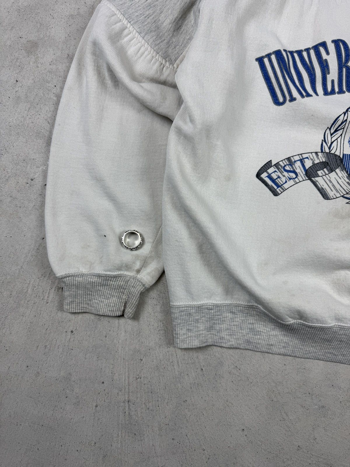 Vintage 1990s University of Buffalo Grey Crewneck Size US L / EU 52-54 / 3 - 2 Thumbnail