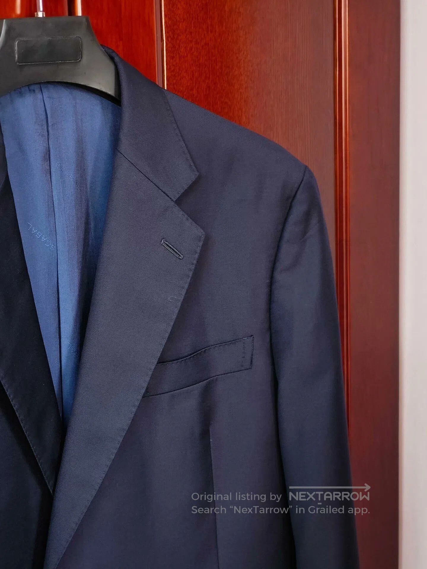 SCABAL Custom British Scabal Wool Suit. Size US L / EU 52-54 / 3 - 2 Thumbnail