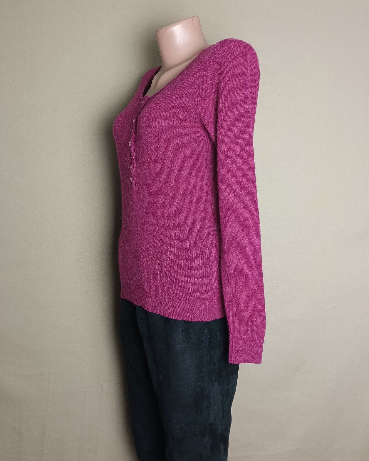 Johnstons of Elgin Cashmere Sweater Jumper Size 34” 87cm