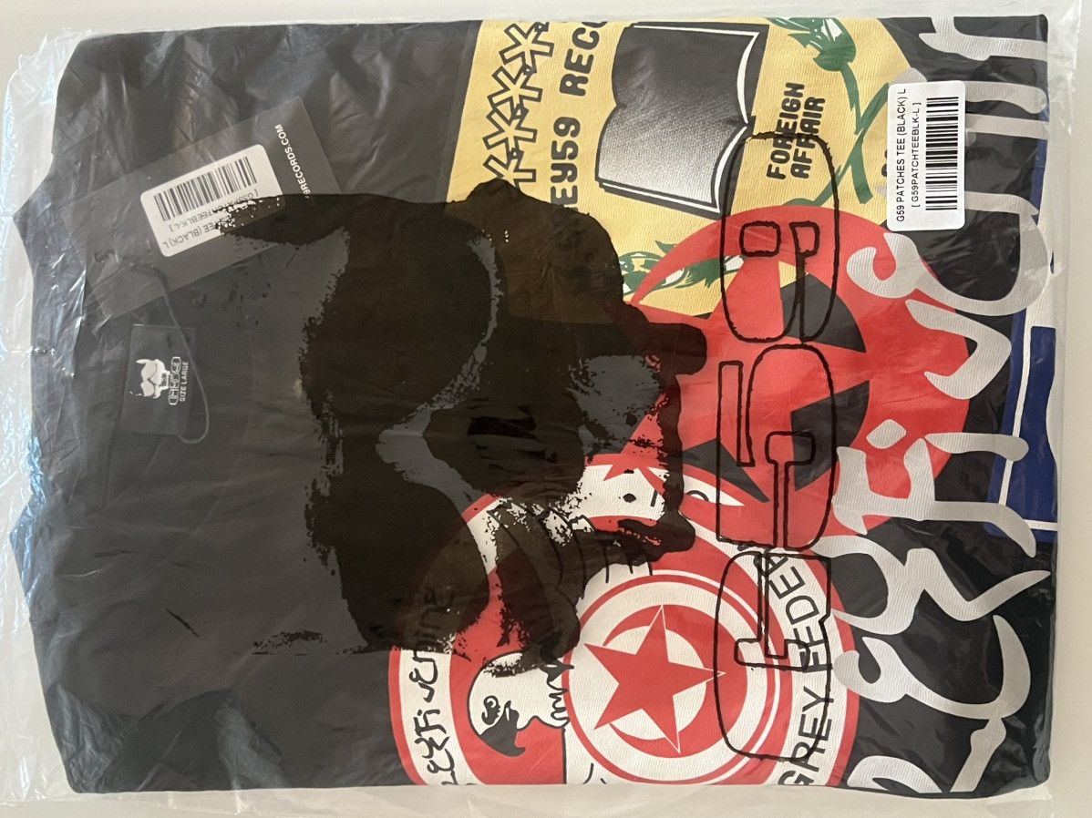 G59 Records G59 patches tee Size US L / EU 52-54 / 3 - 1 Thumbnail