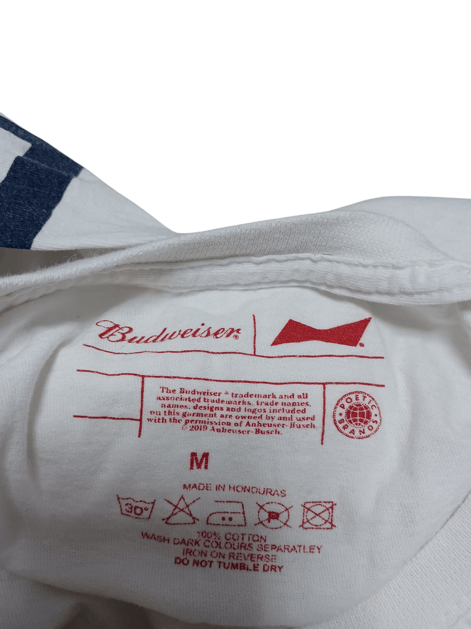 Budweiser BUDWEISER BIGLOGO VINTAGE FIRE LONG SLEEVE TEE Size US M / EU 48-50 / 2 - 4 Thumbnail