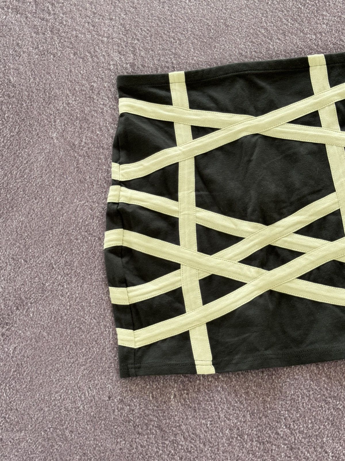 Hysteric Glamour Y2K Glamour Rick Owens Style 00s Mini Skirt Size 27" / US 4 / IT 40 - 4 Thumbnail