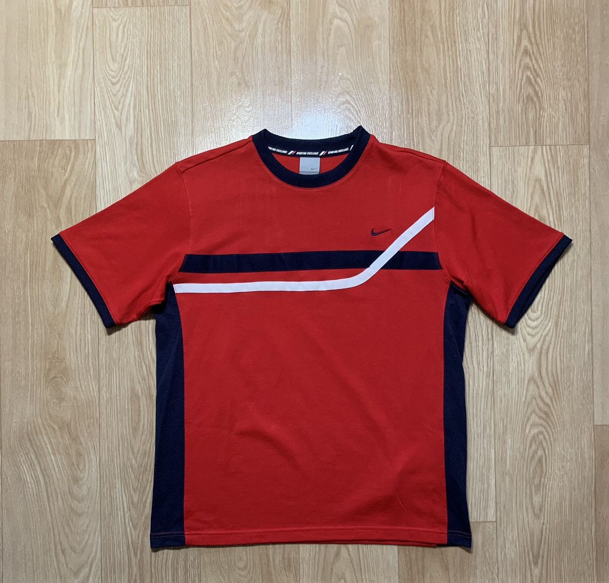 Nike 😍 Vintage Nike Sporting Excellnce T-Shirt Size US L / EU 52-54 / 3 - 1 Thumbnail