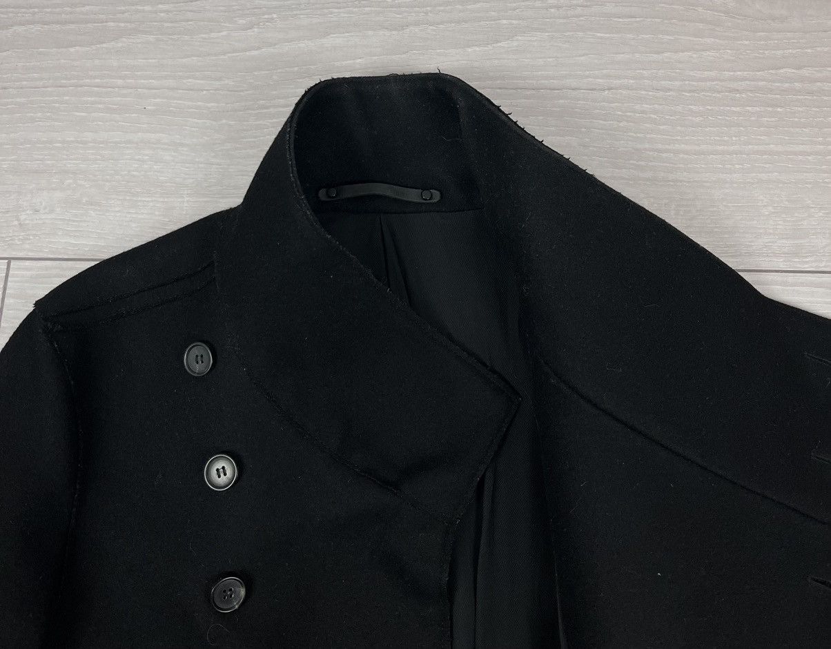 Allsaints Allsaints Thirty Six Black Wool Avante Garde Coat Jacket Size M / US 6-8 / IT 42-44 - 8 Thumbnail