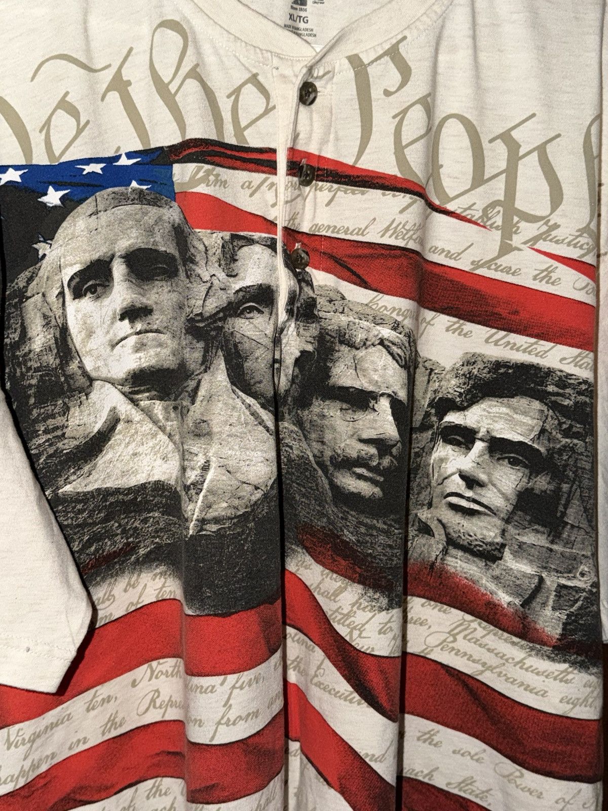 Redhead Red Head Brand Co. We The People Mount Rushmore Shirt Size US XL / EU 56 / 4 - 9 Thumbnail