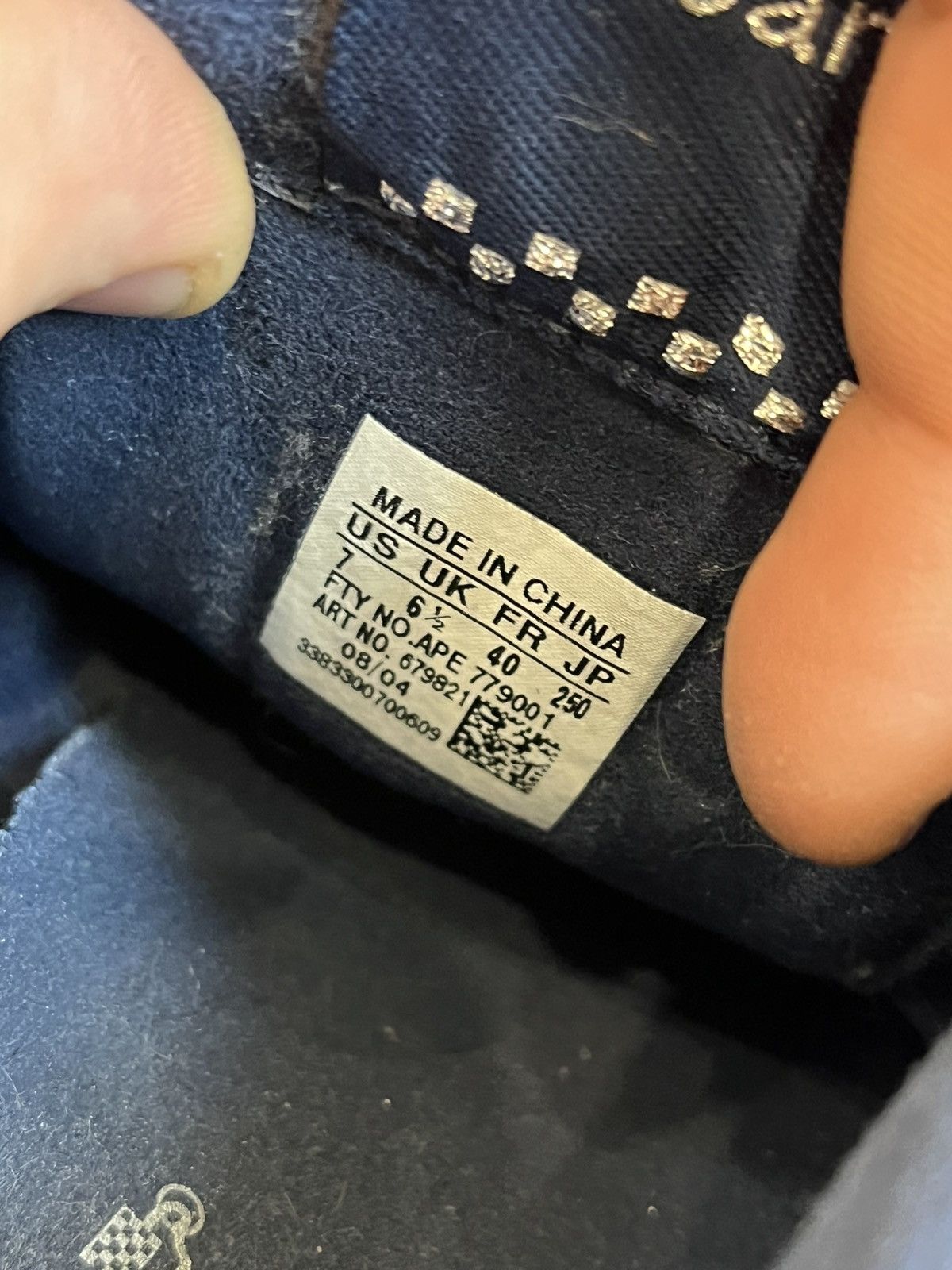 Adidas × Vintage Vintage Adidas tuscany GoodYear Sneakers F1 Moto Racing Navy Size US 7 / EU 40 - 14 Thumbnail
