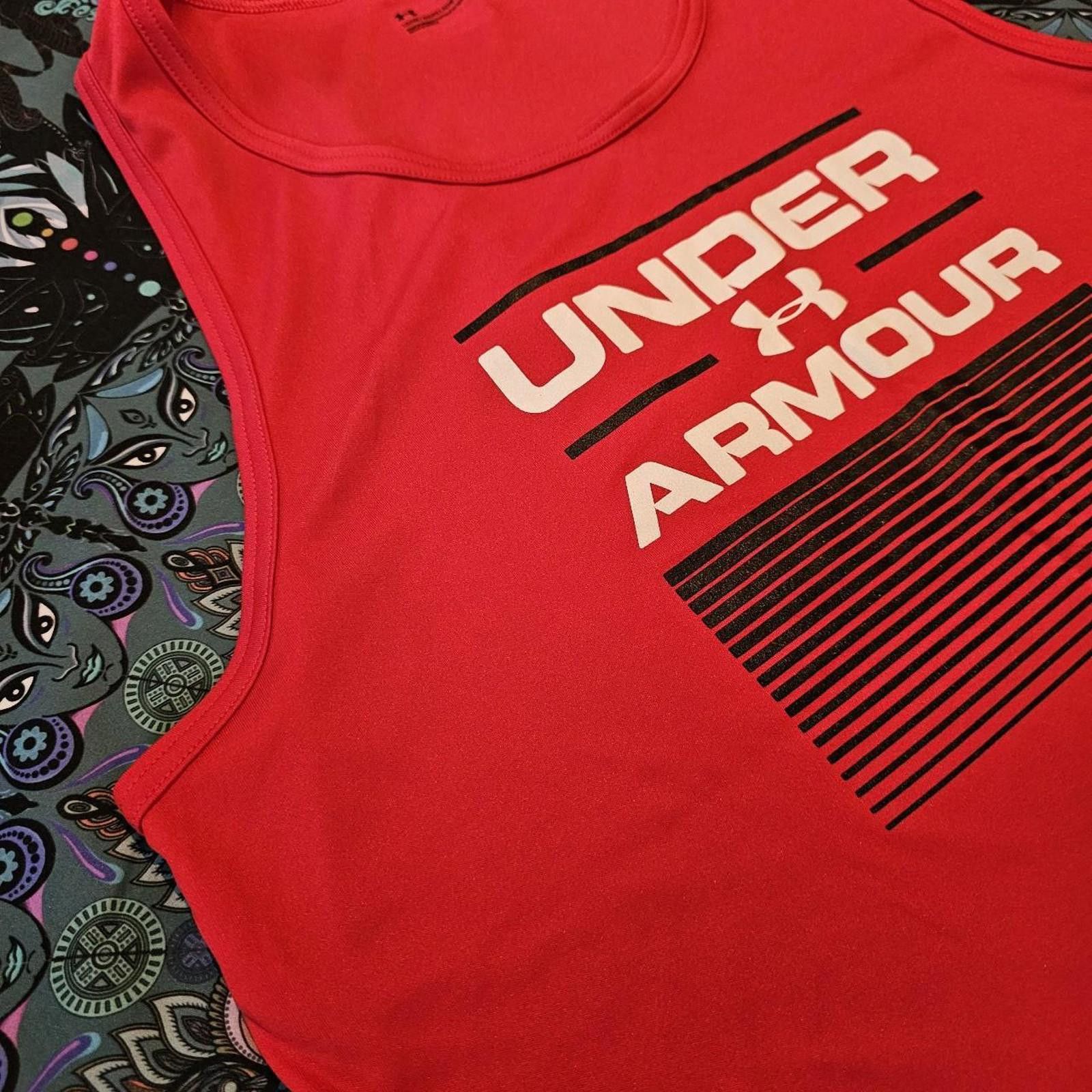 Under Armour Under Armour Men's Black and Red Tank Size US L / EU 52-54 / 3 - 5 Thumbnail