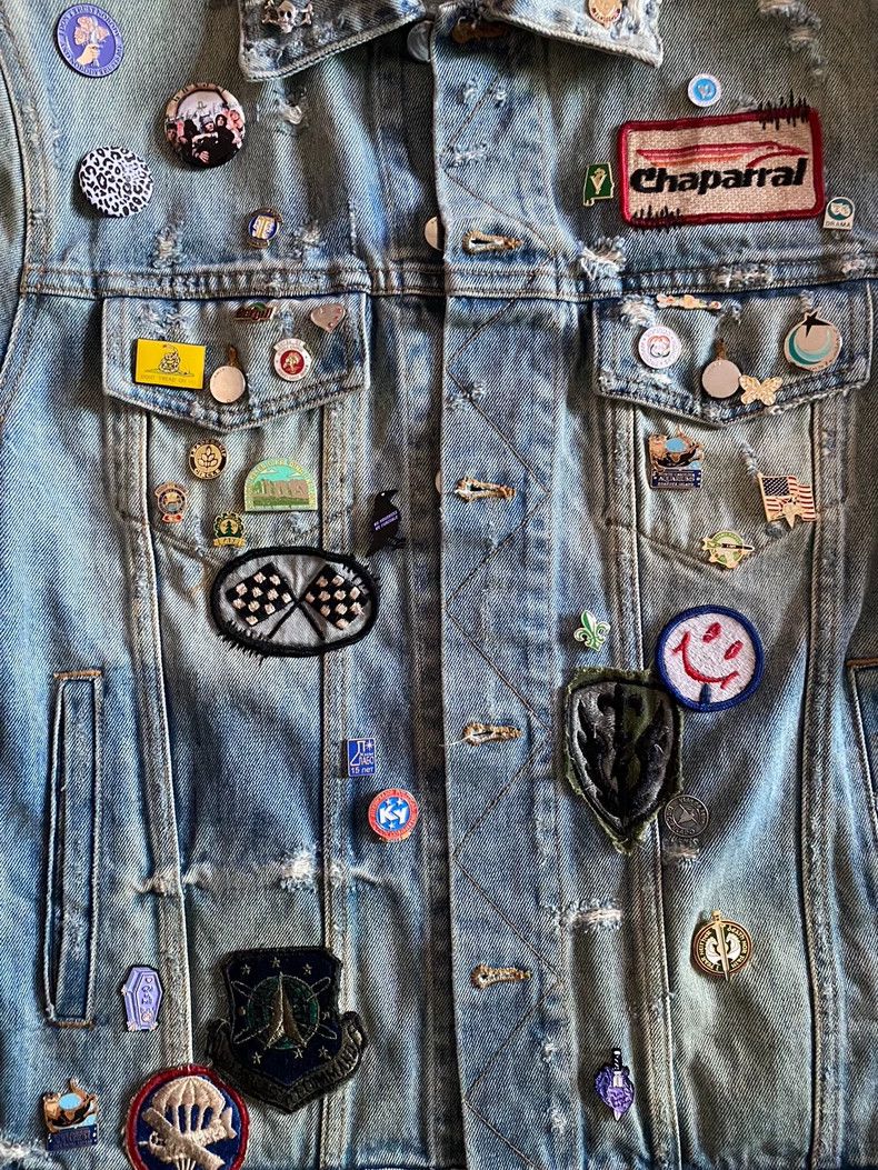 Amiri Amiri Backstab Denim Jacket Size US M / EU 48-50 / 2 - 3 Thumbnail