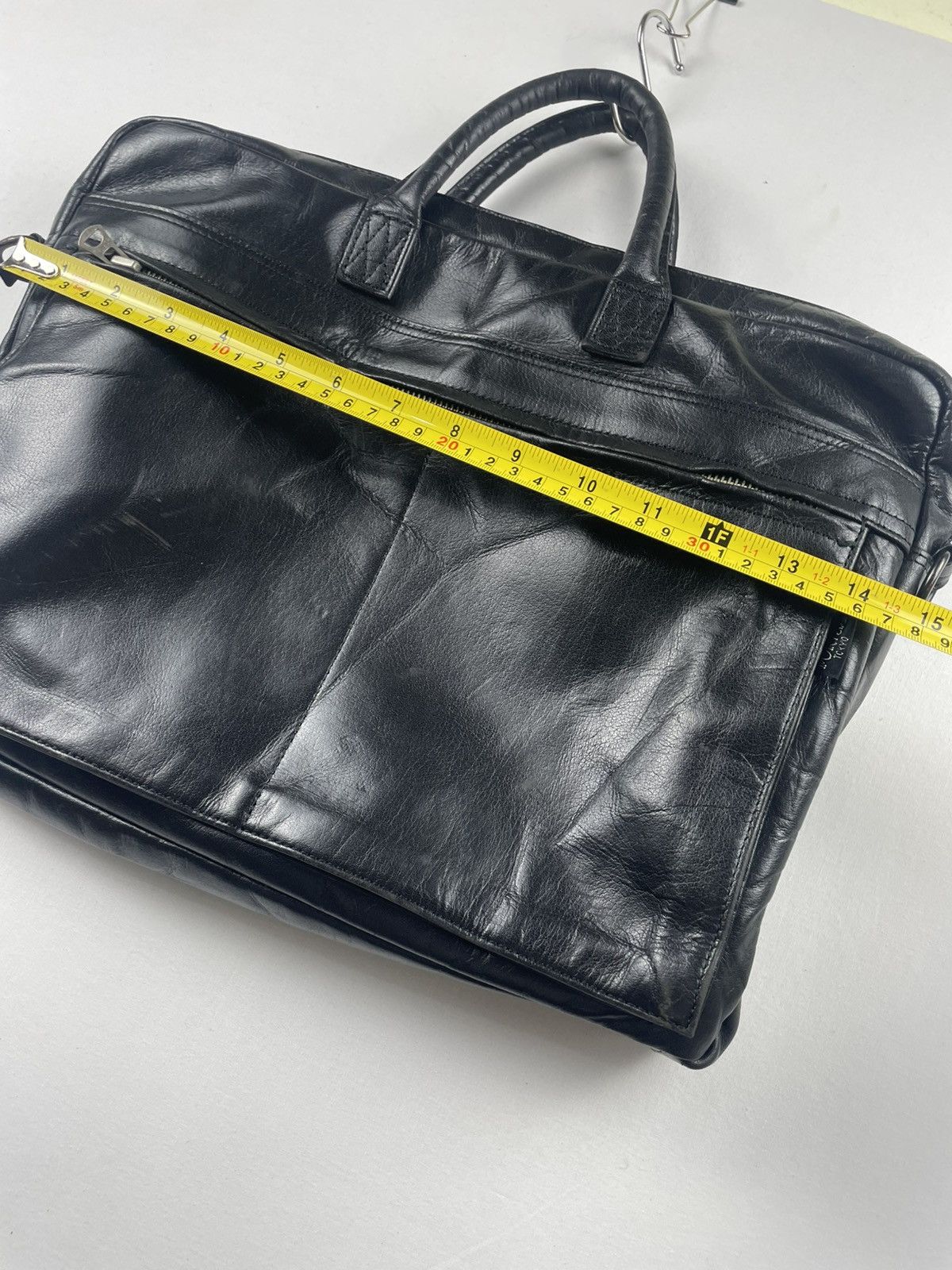 Porter Porter Dash Leather Slim Business Bag Black Yoshida & Co. Size ONE SIZE - 10 Thumbnail