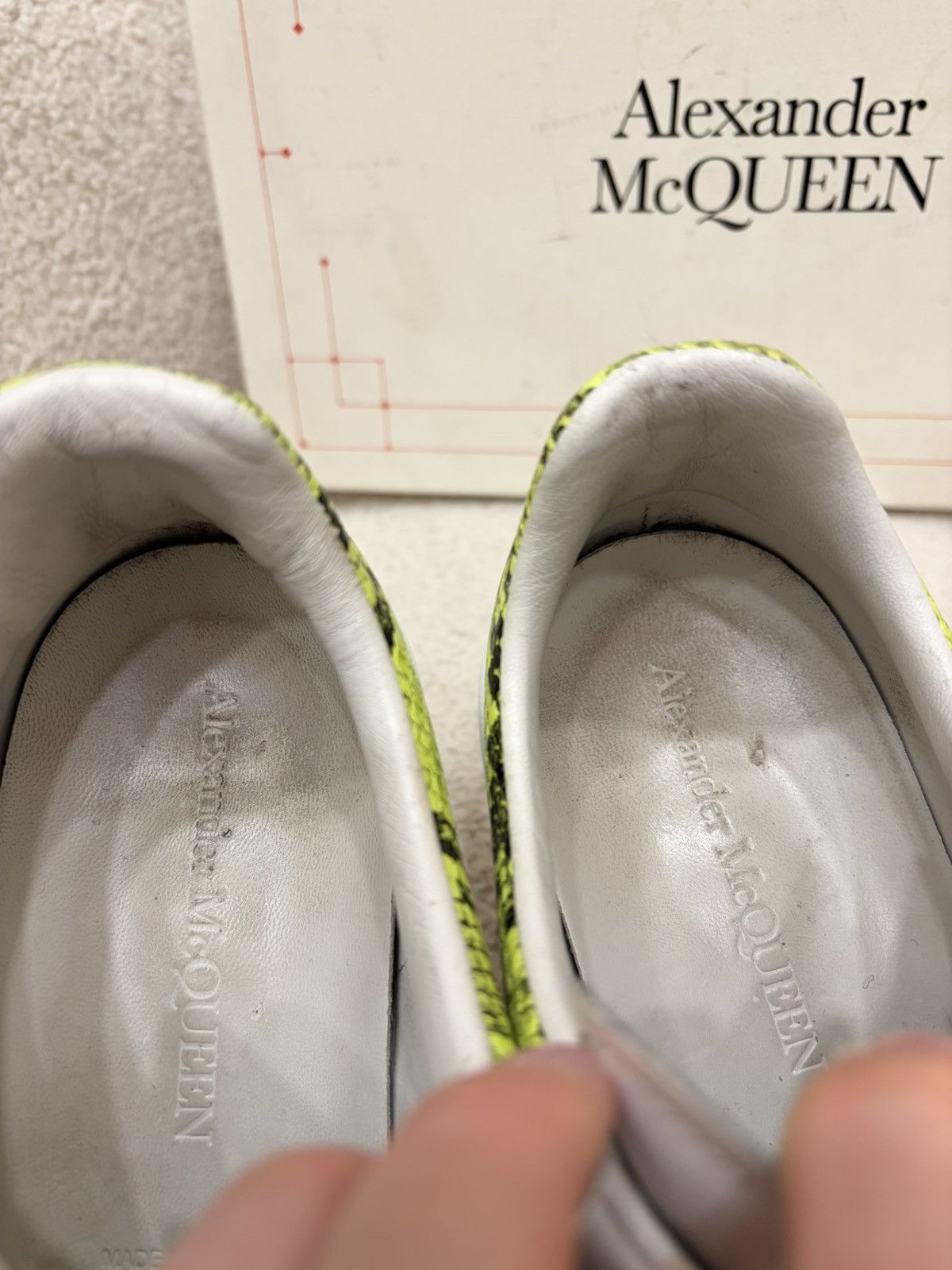 Alexander McQueen Alexander McQueen Men’s Sneakers Size US 9.5 / EU 42-43 - 11 Thumbnail