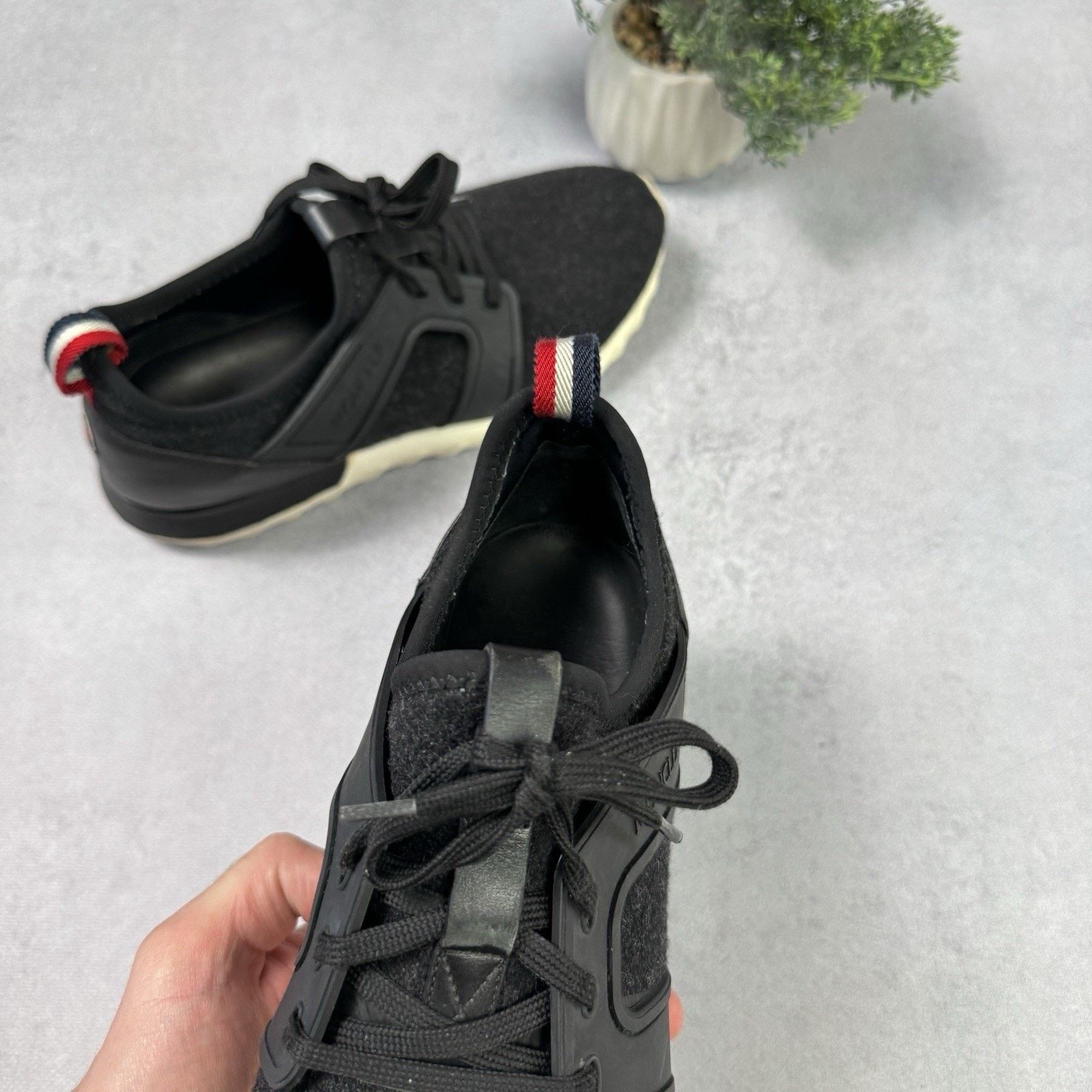 Moncler Moncler Emilien Low Top Trainers Sneakers Black 42 EUR; 9 US Size US 9 / EU 42 - 22 Thumbnail