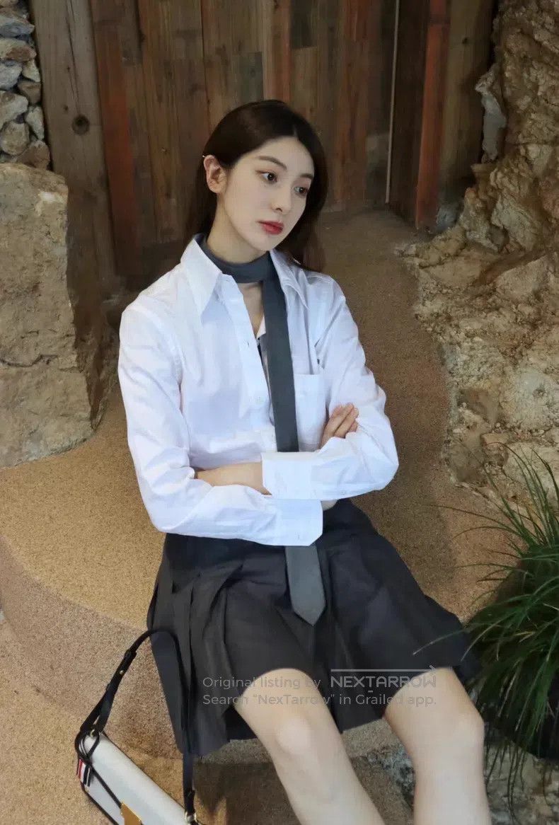 Thom Browne Thom Browne Shirt Size US XS / EU 42 / 0 - 9 Thumbnail