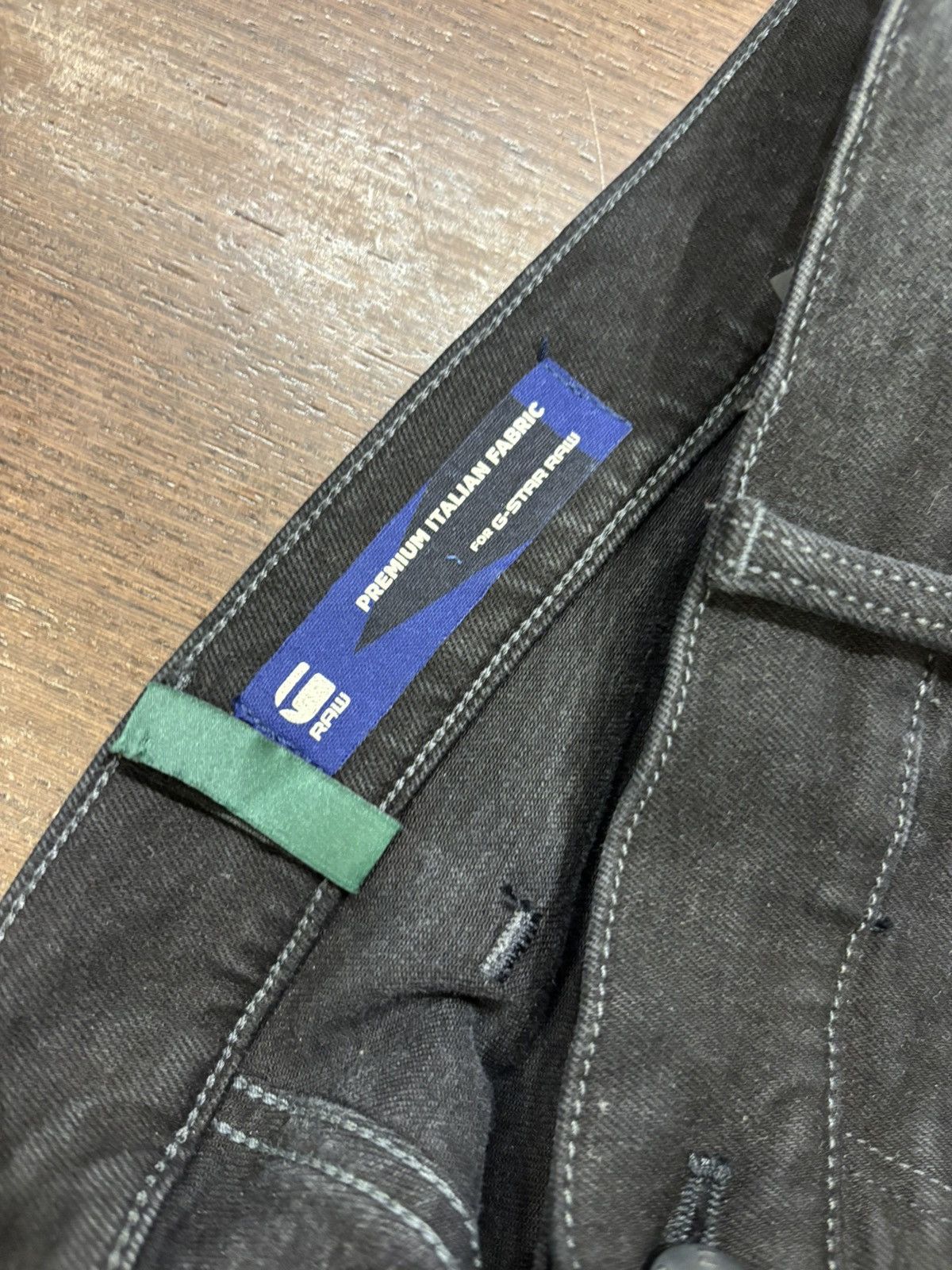 G-Star GStar Raw Rackam Denim Jeans Size US 34 / EU 50 - 4 Thumbnail