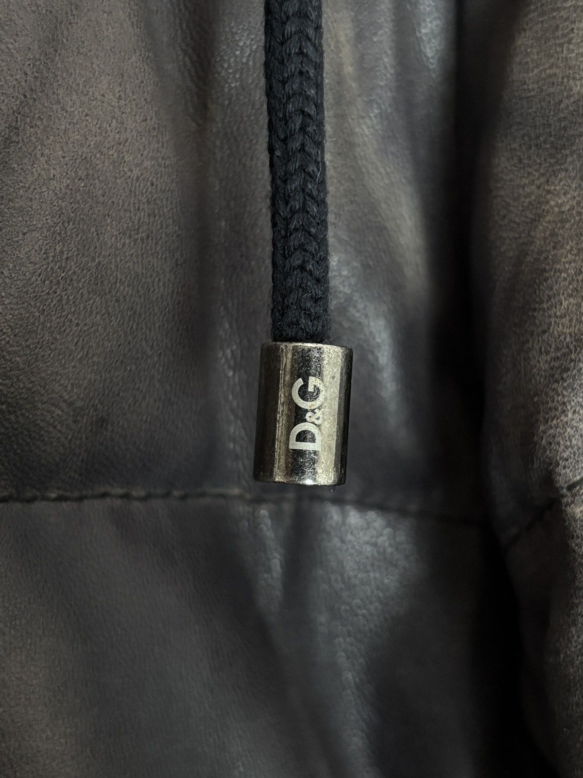 Dolce & Gabbana Dolce & Gabbana Lambskin Leather Down Vintage Jacket Rare Size US L / EU 52-54 / 3 - 10 Thumbnail