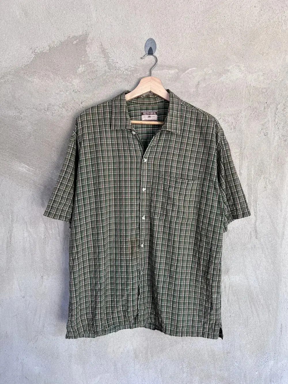 Vintage Vintage Melton House Shirt Size US L / EU 52-54 / 3 - 2 Thumbnail