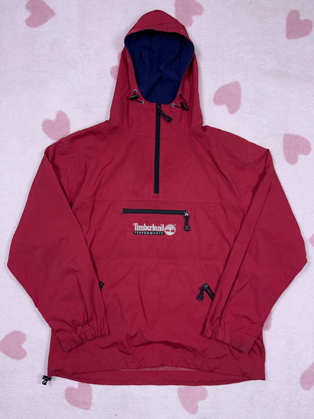 Timberland × Vintage ➕ vintage 90s timberland anorak jacket ninja zip cargo Size US L / EU 52-54 / 3 - 2 Thumbnail