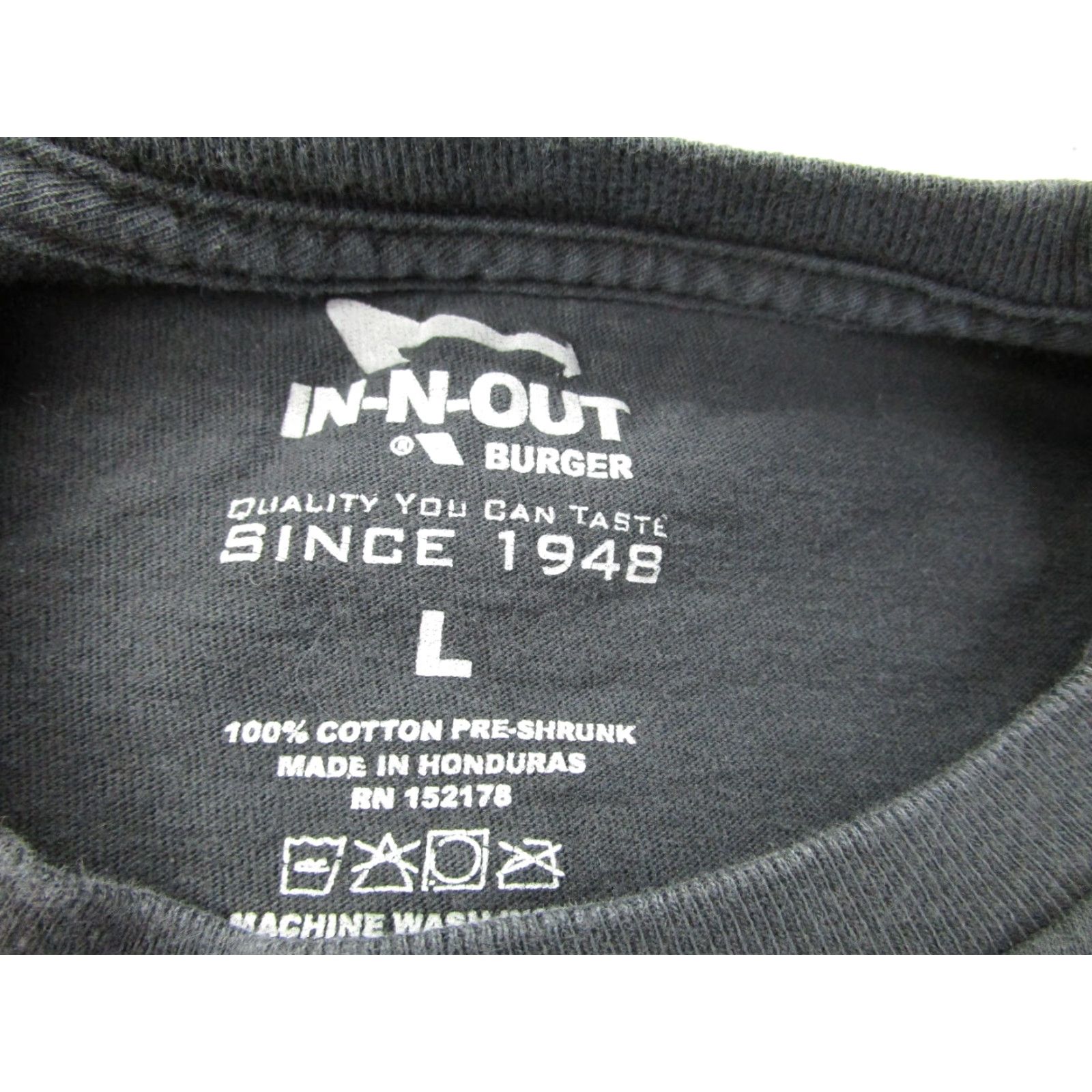 Vintage IN-N-Out Burger Shirt Mens L Black Hot Rod California Drive Thru Classic Cars Size US L / EU 52-54 / 3 - 6 Thumbnail