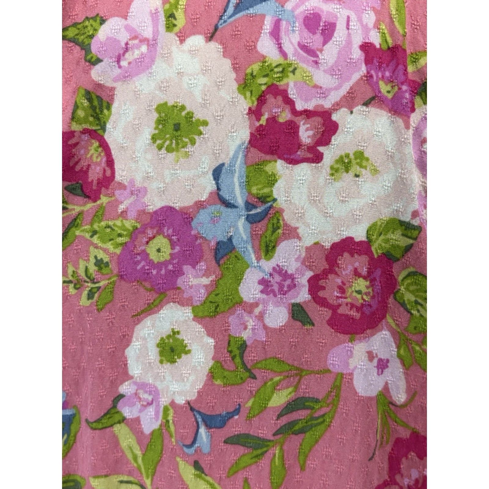 Vintage Matilda Jane Enchanted Garden Fresh Florals Ruffle Sleeve Tiered Dress Large Size S / US 4 / IT 40 - 6 Thumbnail