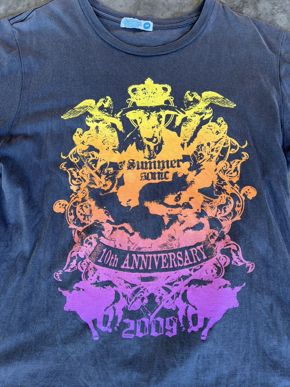 Band Tees × Vintage 2000 Summer Sonic 10th anniversary Faded Tee Size US S / EU 44-46 / 1 - 3 Thumbnail