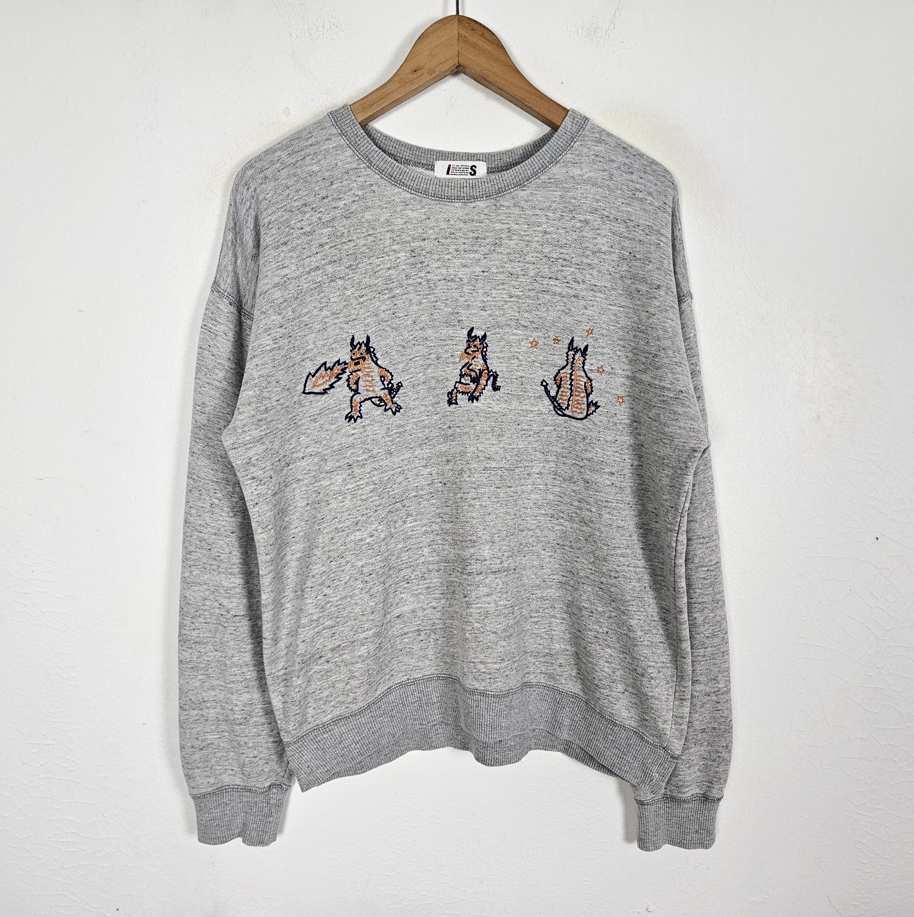 Issey Miyake × Tsumori Chisato Issey Miyake Tsumori Chisato Dragon embroidery IS sweatshirt Size US L / EU 52-54 / 3 - 2 Thumbnail