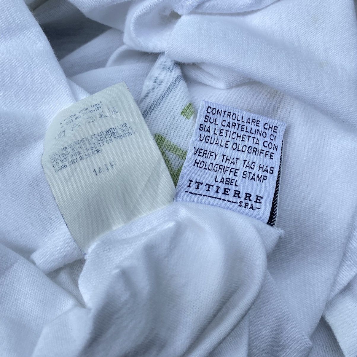 Versace VERSACE White Logo Print Crewneck Tee Size US M / EU 48-50 / 2 - 24 Thumbnail